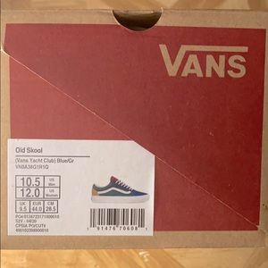 Vans 10.5 men